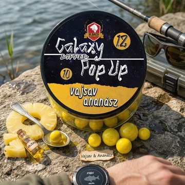 Galaxy Dipped Pop Up 10-12mm 30g Vajsav Ananász