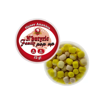 N'Butyric Family Pop Up 6-8mm 23g Vajsav Ananász