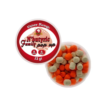 N'Butyric Family Pop Up 6-8mm 23g Vajsav Mangó