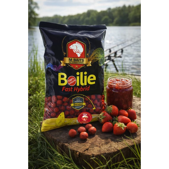 Fast Hybrid Boilie 18mm 800g Eperlekvár