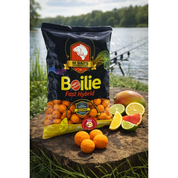 Fast Hybrid Boilie 24mm 800g Mangó Citrus