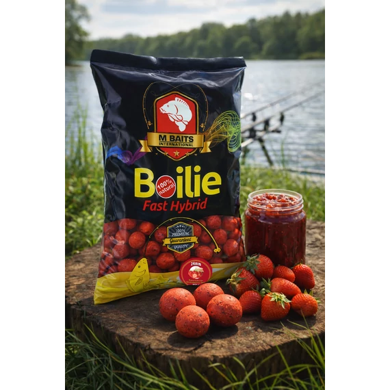 Fast Hybrid Boilie 24mm 800g Eperlekvár