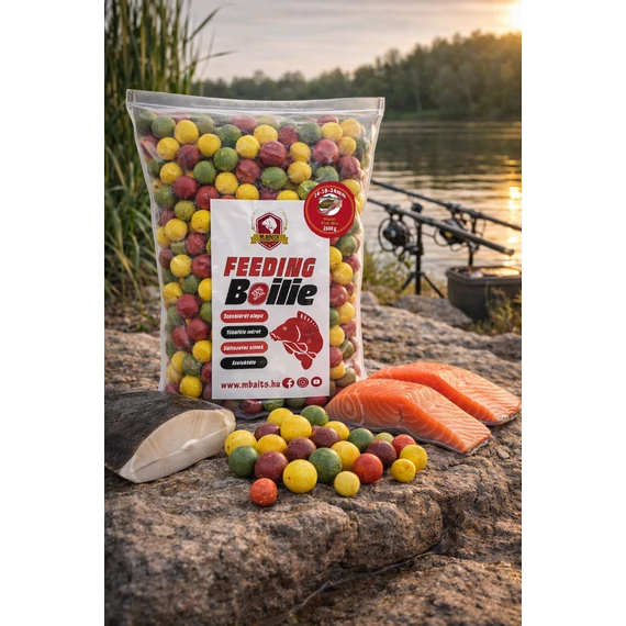 Feeding Boilie Mix 14-18-24mm 2500g Halas