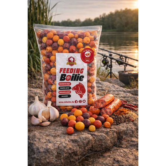 Feeding Boilie Mix 14-18-24mm 2500g Fűszeres