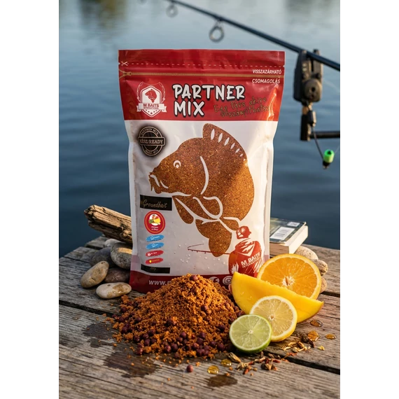 Partner Mix Groundbait 800g Mangó Citrus