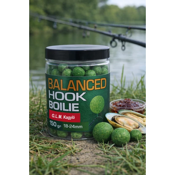 Balanced Hook Boilie 18-24mm 150g G.L.M. Kagyló