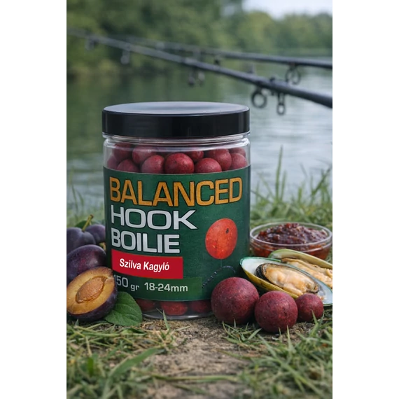 Balanced Hook Boilie 18-24mm 150g Szilva Kagyló