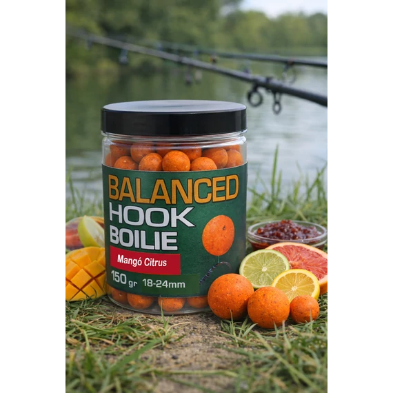 Balanced Hook Boilie 18-24mm 150g Mangó Citrus