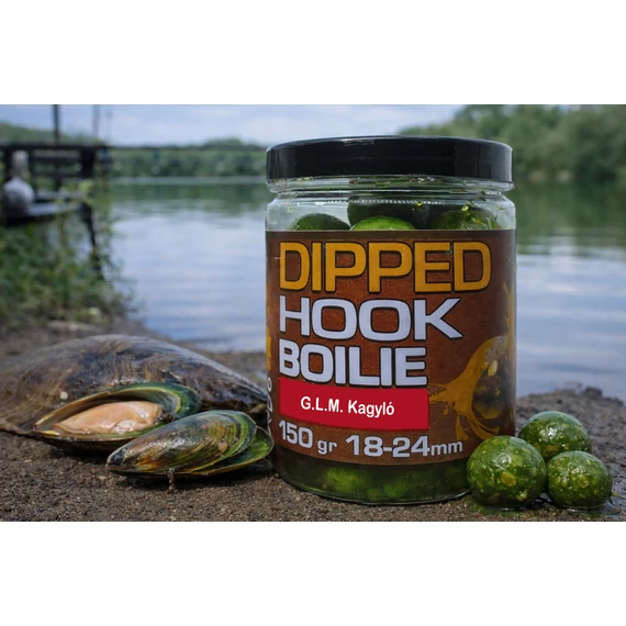 Dipped Hook Boilie 18-24mm 150g G.L.M. Kagyló