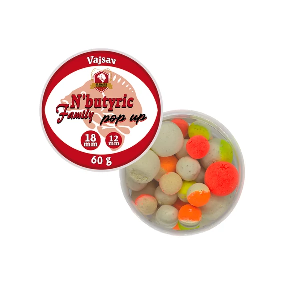 N'Butyric Family Pop Up 12-18mm 60g Vajsav