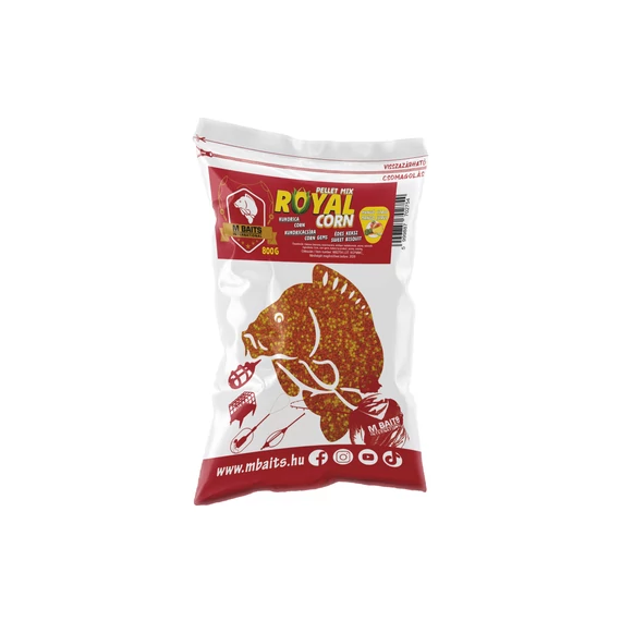 Royal Corn Pellet Mix 2mm 800g Mangó Citrus