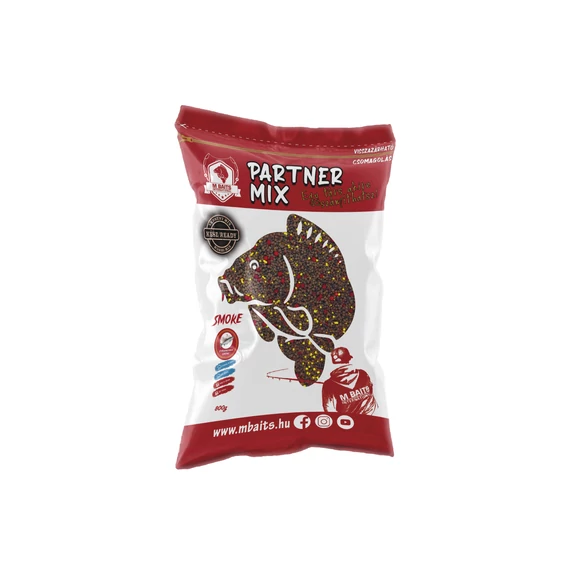 Partner Mix Smoke 2-2,5-4mm 800g Fokhagyma Lazac
