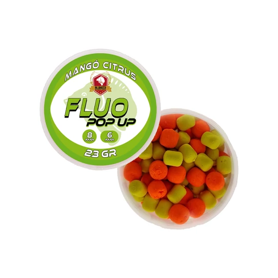 Fluo Pop Up 6-8mm 23g Mangó Citrus