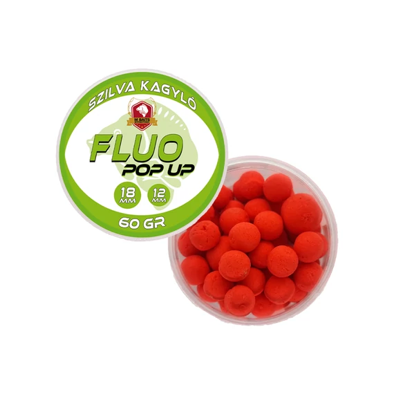 Fluo Pop Up 12-18mm 60g Szilva Kagyló